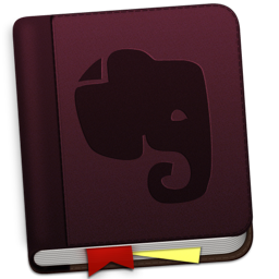 Evernote Purple Bookmark Icon 256x256 png